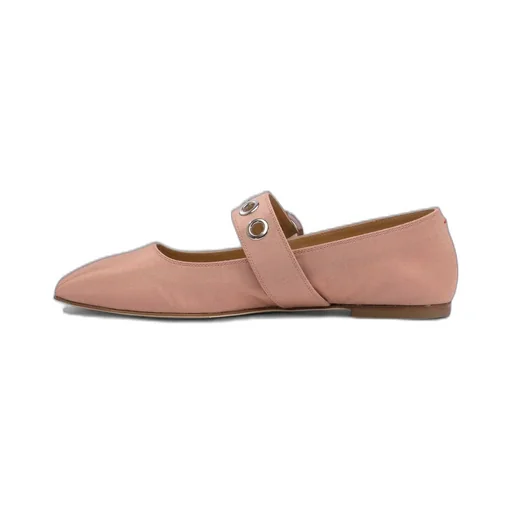 Uma Square Toe Mary Jane Flats
