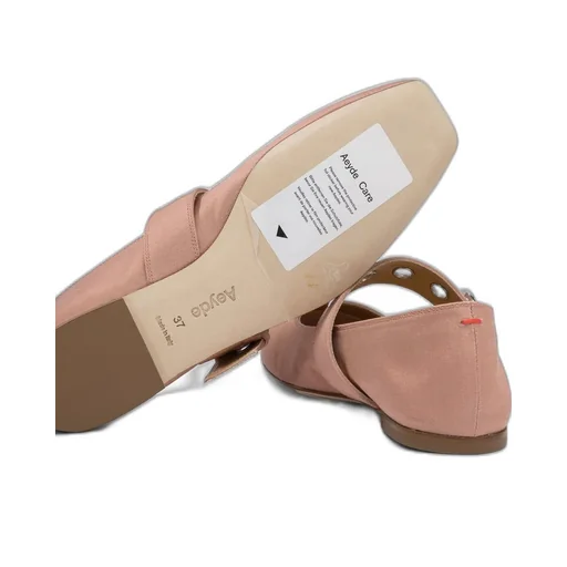 Uma Square Toe Mary Jane Flats