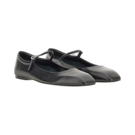 Uma Square Toe Mary Jane Flats