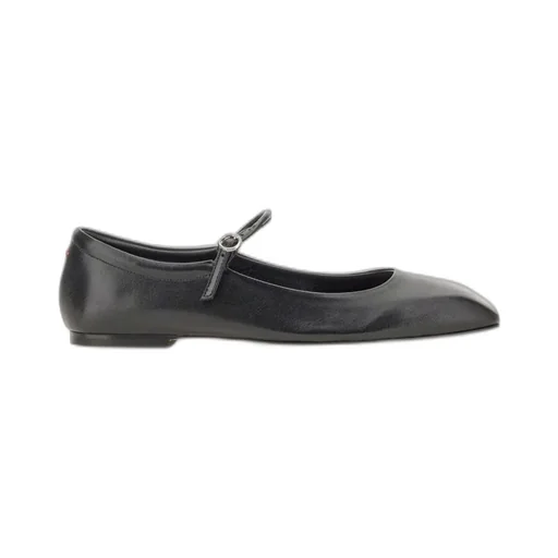 Uma Square Toe Mary Jane Flats