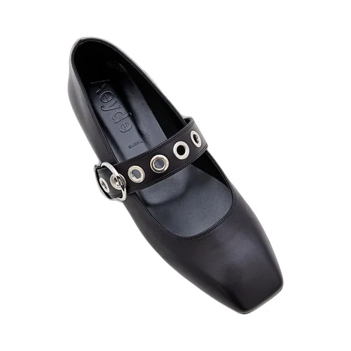Uma Eyelet Ballerina Flats