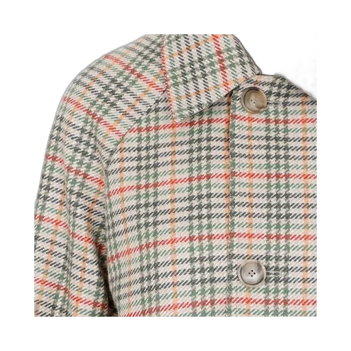 Plaid Reversible Coat