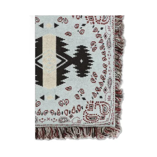 Jacquard Frayed Edge Bandana Pillow