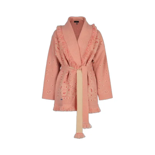 Bandana Jacquard Cardigan