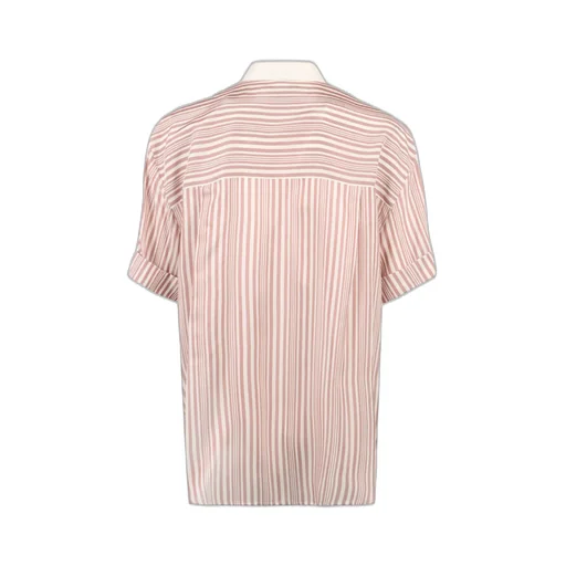 Striped Button-Up Shirt