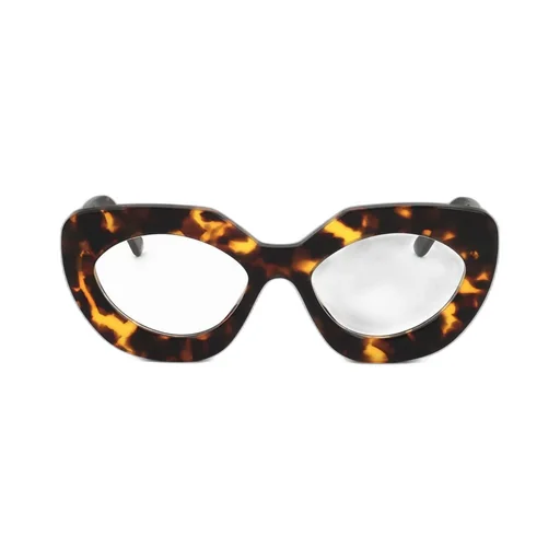 Cat Eye Frame Full Rim Glasses