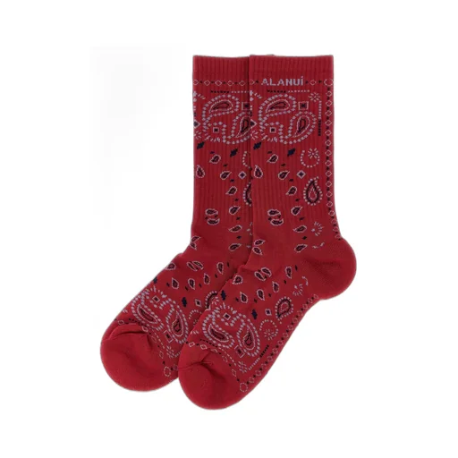 Bandana Knitted Socks