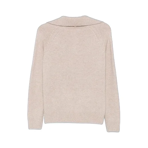 Ribbed Collar Knitwear