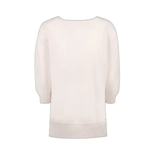 Cashmere Linen Blend Knit Top