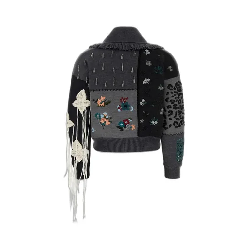 Midnight In Manhattan Bomber Cardigan