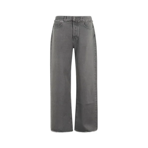 Free Horizons Raw-Edge Hem Jeans