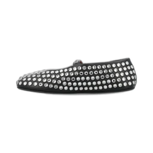 Embellished Ballet Flat Shoes