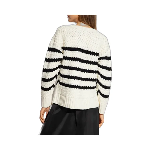 Stripe Detailed Knitted Sweater