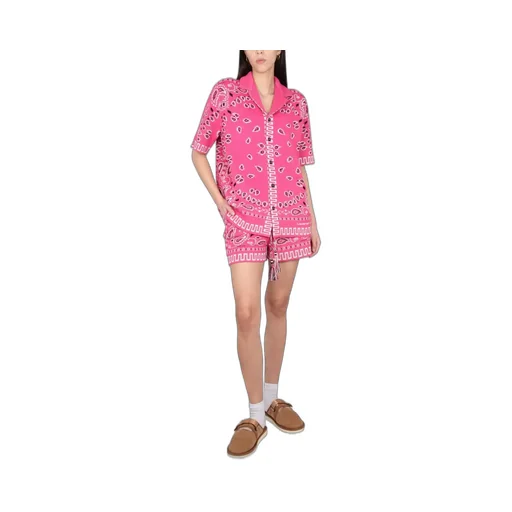 Paisley-Print Buttoned Shirt