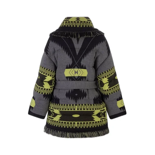 Icon Jacquard Belted Cardigan