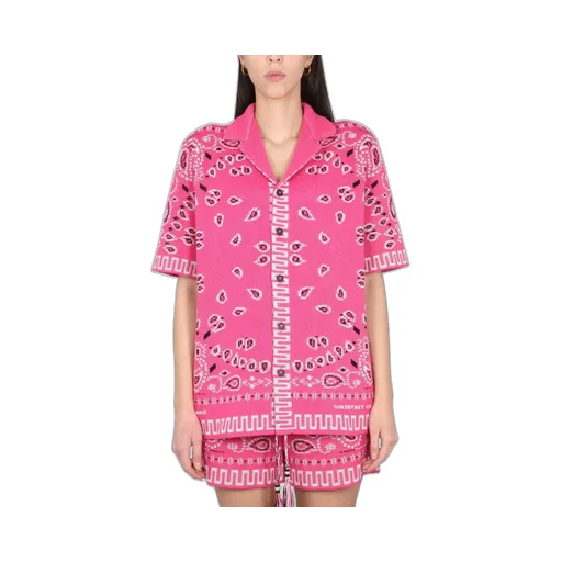 Paisley-Print Buttoned Shirt
