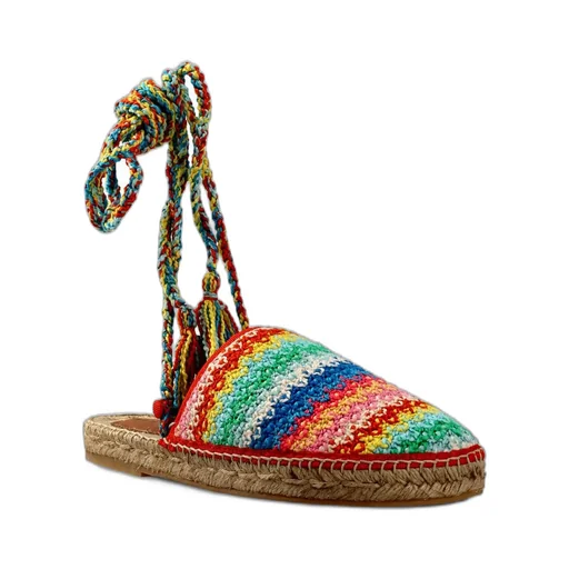 Over The Rainbow Slip-On Espadrilles