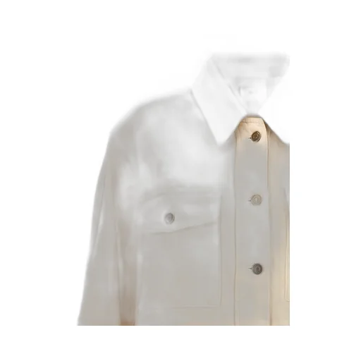 Bright Hues Two-Toned Denim Overshirt