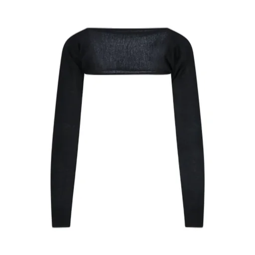 Cropped Knitted Shrug