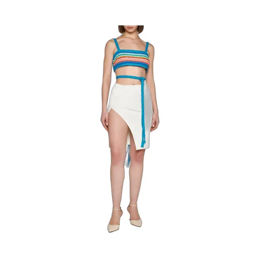 Over The Rainbow Sleeveless Knitted Top