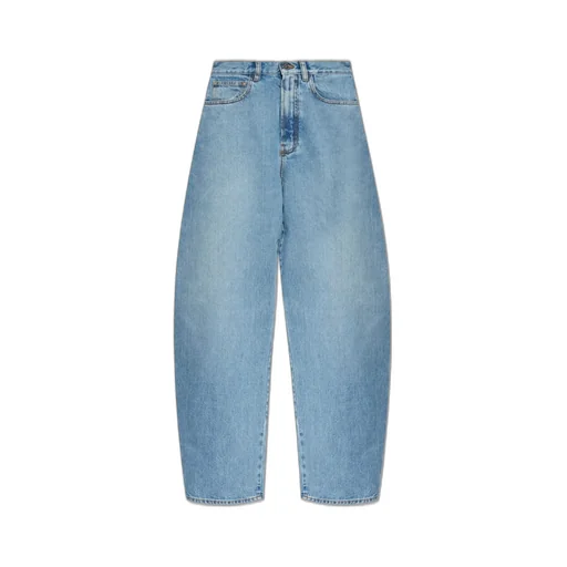 Round Denim Pants