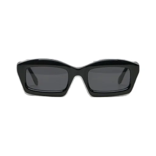 Rectangular-Frame Sunglasses