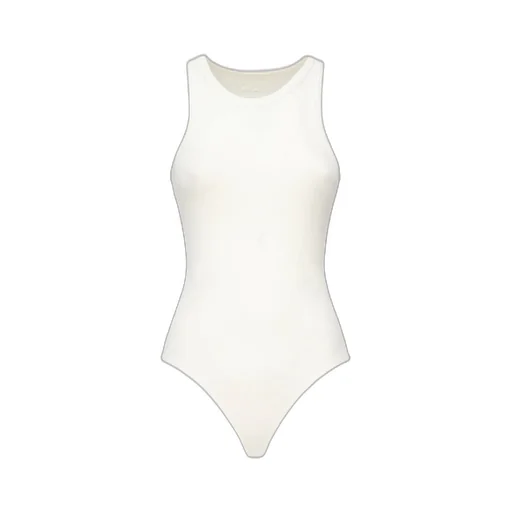 Sculpting Rib Jersey Bodysuit