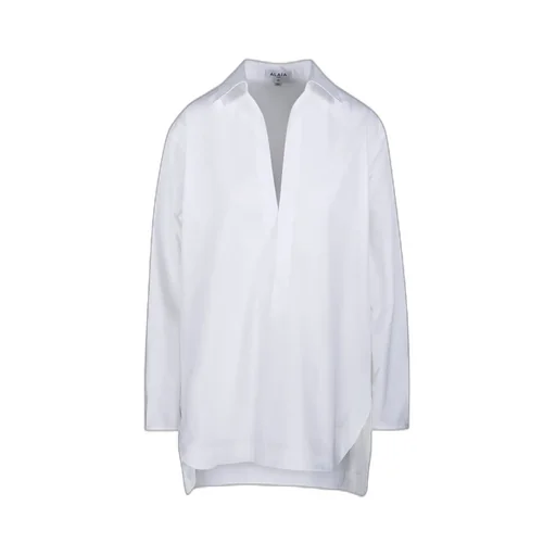 Tunic Poplin Shirt Dress