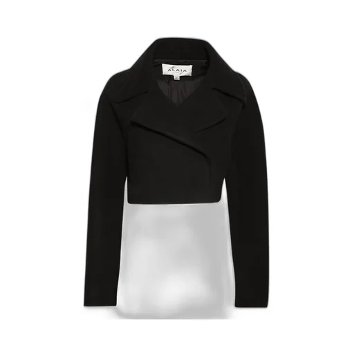 Cropped Caban Jacket