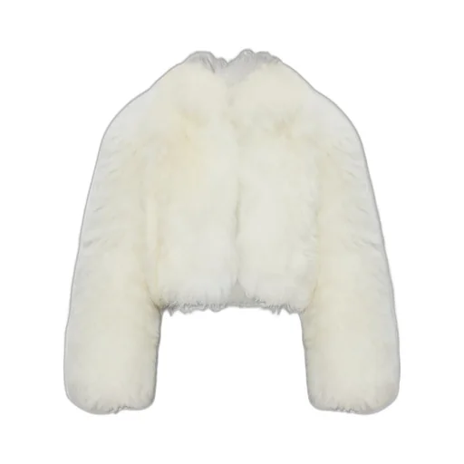 Shearling Cropped Jacket