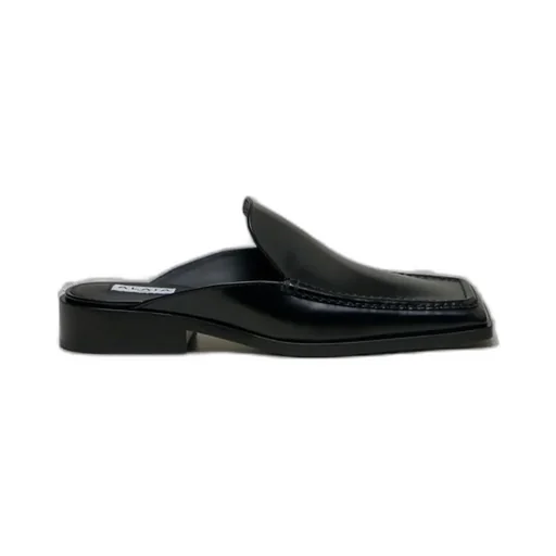 Square-Toe Mules