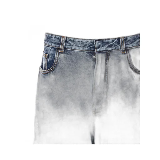 Twisted Straight Cut Jeans