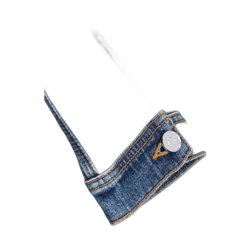 Denim High Neck Jacket