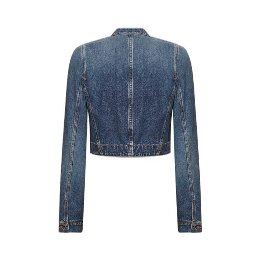 Denim Cropped Jacket
