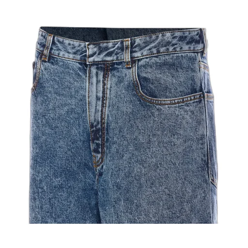 Twisted Straight Cut Jeans