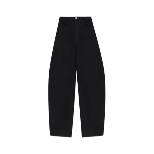 High-Waist Round Jeans