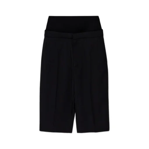 Gabardine Bermuda Shorts