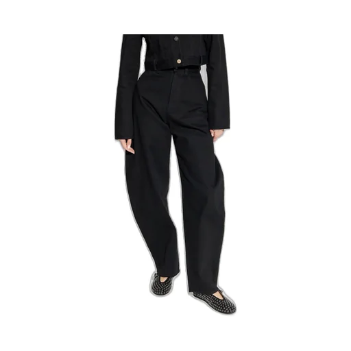 High-Waist Round Jeans