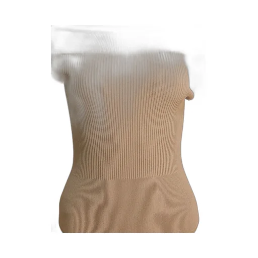 Off-Shoulder Ribbed Bodysuit