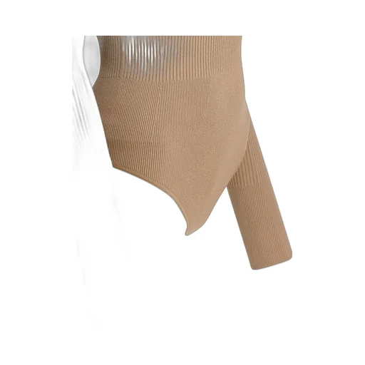 Off-Shoulder Ribbed Bodysuit