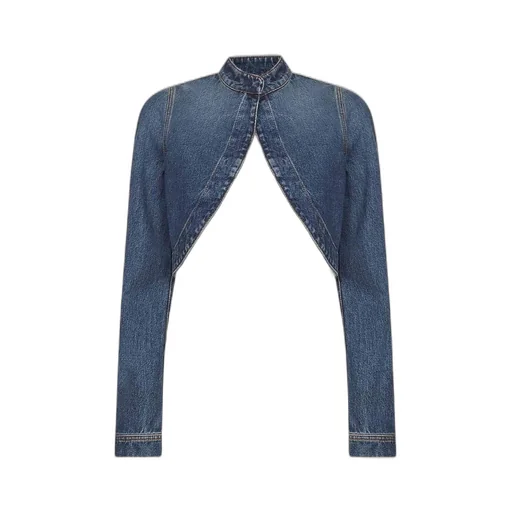 Denim Cropped Jacket