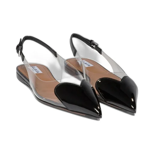 Le Coeur Flat Slingback Shoes
