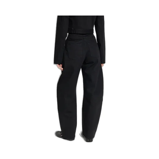 High-Waist Round Jeans