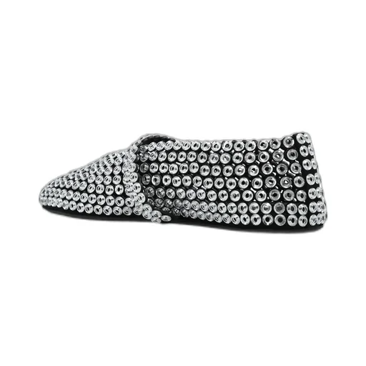 Embellished Ballet Flat Shoes