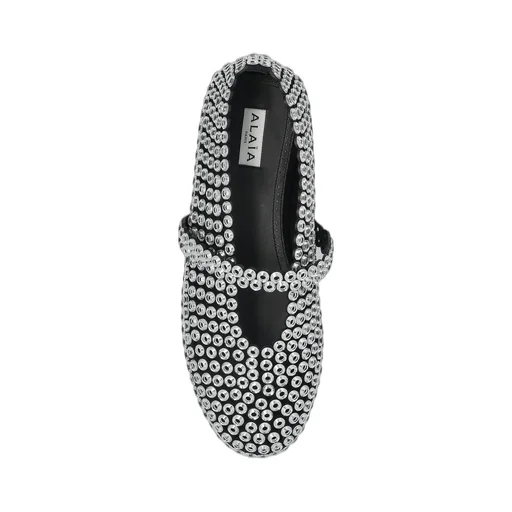 Embellished Ballet Flat Shoes
