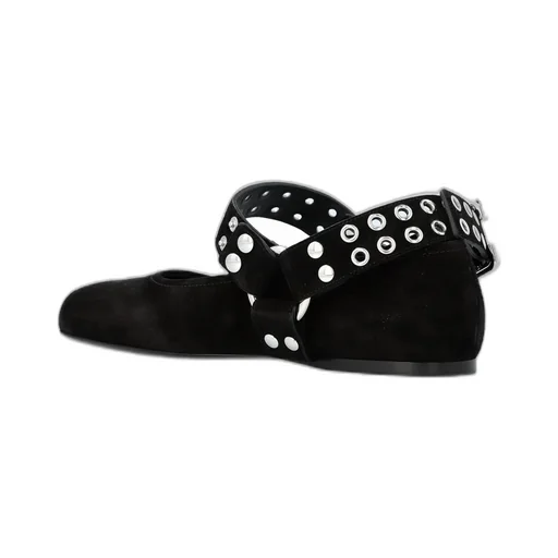 Biker Ballet Flats