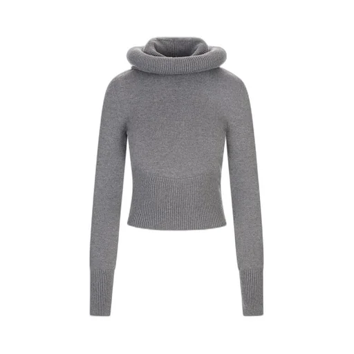 Hooded Knitted Jumper
