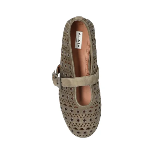 Eyelet Ballet Flats