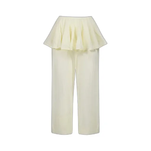 Knit Peplum Pants