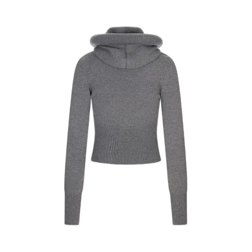 Hooded Knitted Jumper